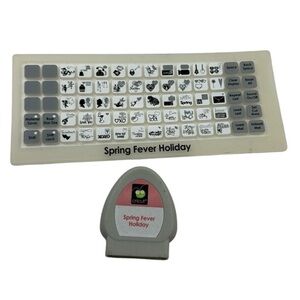 Cricut Spring Fever Holiday‎ Cartridge & Keyboard Overlay Set